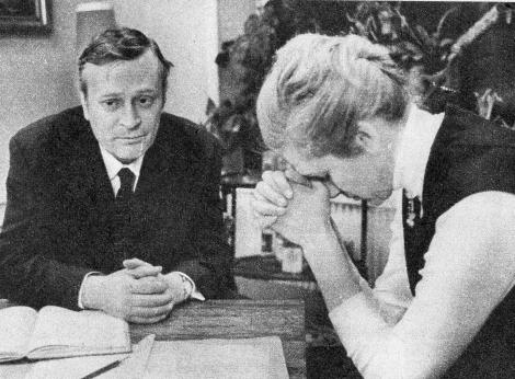 Foto: “Funk und Fernsehen der DDR”, Nr. 22/1969, Seite 17; im Bild: Wolfgang Sasse und Johanna Clas.