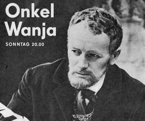 Foto: “Funk und Fernsehen der DDR”, Nr. 37/1964, Seite 14; im Bild: Albert Hetterle als Onkel Wanja.